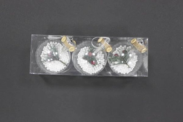 Набор шаров 8 см 3 шт  9918116