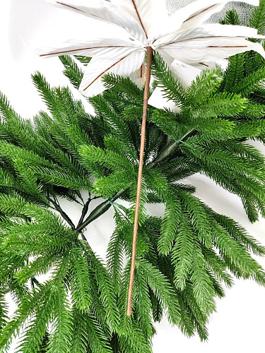 Цветок белый d 29 см 99222902white фото 3 Цветок белый d 29 см 99222902white фото 3