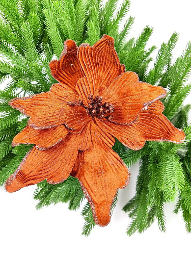 													Цветок шоколад d 26 см 99222601chocolate фото 4