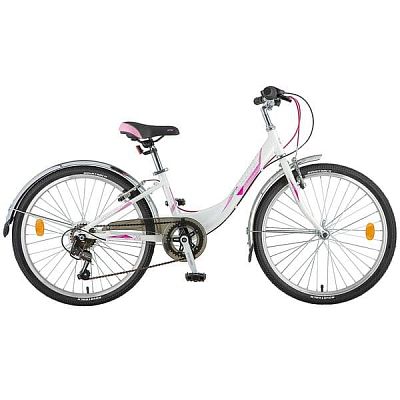 Велосипед горный Novatrack ANCONA 24" 12" белый 24AH7V.ANCONA.12WT4 2024