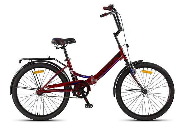 Велосипед городской складной MAXXPRO S240 24"  1 ск. красный Y116-H360009 