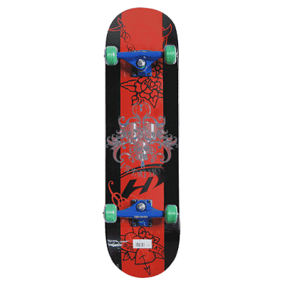 Скейтборд Tech Team VULCAN черно-красный TTVulcan