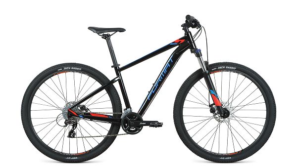Велосипед горный FORMAT 1414 27.5" M 16 (2x8) ск. черный RBKM1M37D002 2021