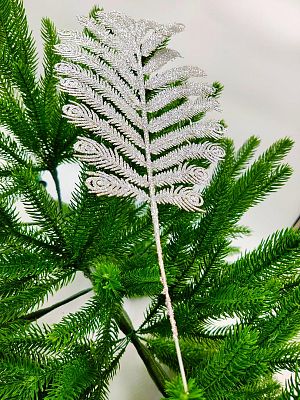 Ветка серебро  см  fz-10077S Ветка серебро  см  fz-10077S