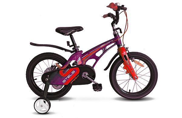 Велосипед детский STELS Galaxy 14" XS 1 ск. фиолетово-красный LU088560 
