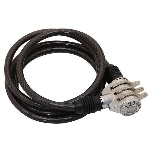 Замок STG , 6ммx1000мм, черный, X54003 фото 2 Замок STG , 6ммx1000мм, черный, X54003 фото 2