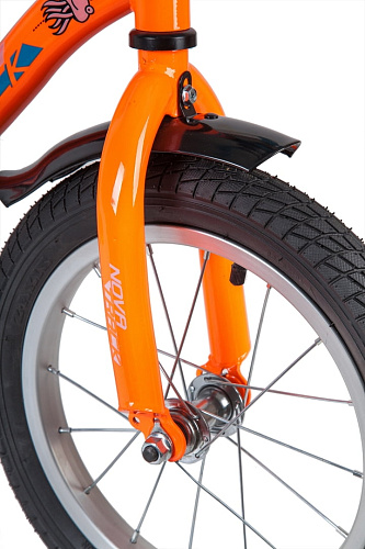 													Велосипед детский  Novatrack NEPTUNE 14" 8,5" оранжевый 143NEPTUNE.OR20 2019 фото 3