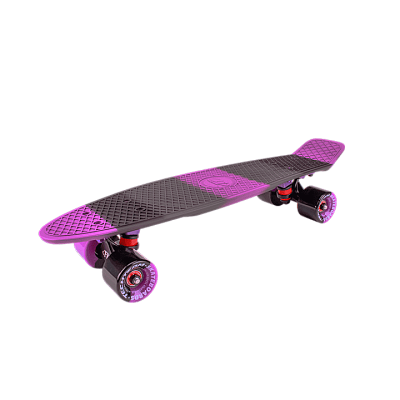 Скейтборд Tech Team MULTICOLOR 22" черно-фиолетовый NP001150