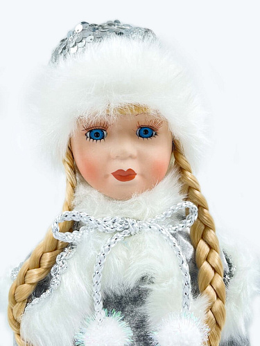 Снегурочка 45 см серебристый S9918005 фото 7 Снегурочка 45 см серебристый S9918005 фото 7