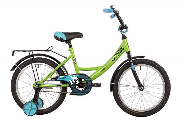 Велосипед детский Novatrack VECTOR 18" 10,5" зеленый 183VECTOR.GN22 