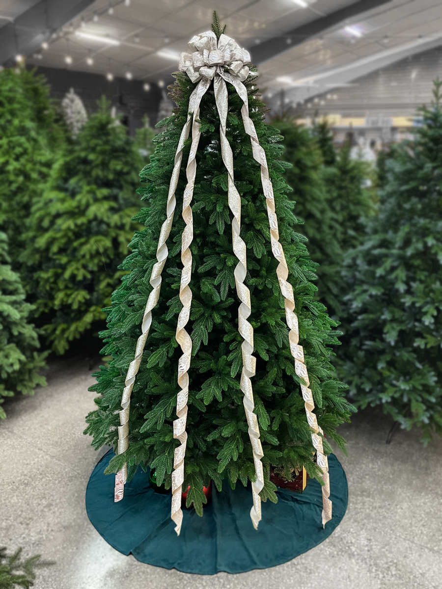 Бант с лентами 33х275 см шампань 1шт 26-7 фото 2 Бант с лентами 33х275 см шампань 1шт 26-7 фото 2