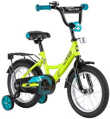 Велосипед детский  Novatrack VECTOR 14" 9" зеленый 143VECTOR.GN20 2020