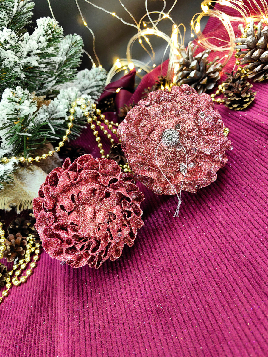 Набор шаров 10 см 2 шт розовый 9920389 фото 2 Набор шаров 10 см 2 шт розовый 9920389 фото 2