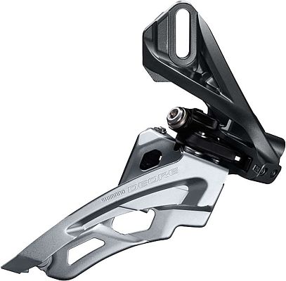 Переключатель передний Shimano , тяга Боковая, High direct mount , 10T, сталь, алюминий 31012091