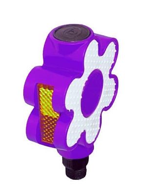 Педали для детских велосипедов Vinca sport VP 851, 93x78x26 мм, пластик, 1/2", шариковые/насыпные, ф Педали для детских велосипедов Vinca sport VP 851, 93x78x26 мм, пластик, 1/2", шариковые/насыпные, ф