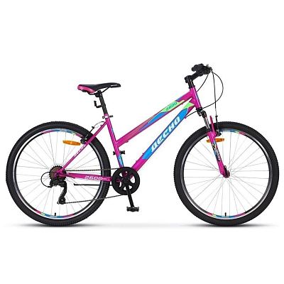 Велосипед горный Десна 2600 V 26" 15" 7 ск. Розовый/синий LU082361 