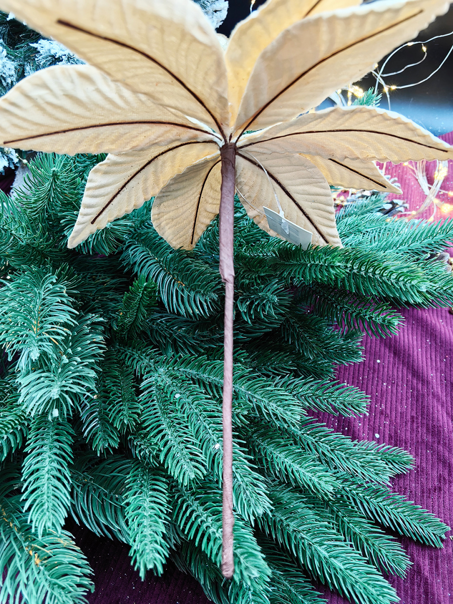 Цветок золото d 22 см Flo-12-41gold фото 3 Цветок золото d 22 см Flo-12-41gold фото 3