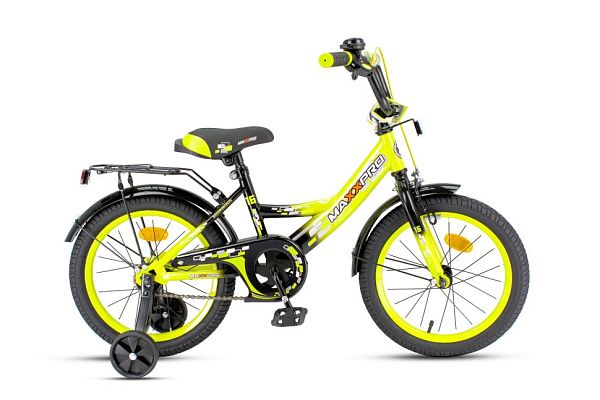 Велосипед детский  MAXXPRO MAXXPRO-N20-1 16"  салатово-черный MAXXPRO-16-2 