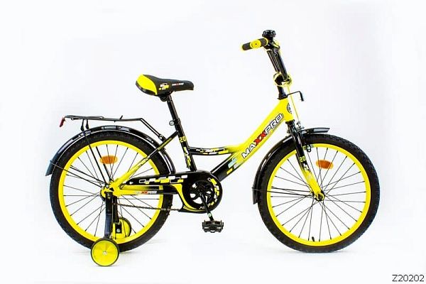 Велосипед детский  MAXXPRO MAXXPRO-N20-1 20"  черно-желтый Z20202(18) 