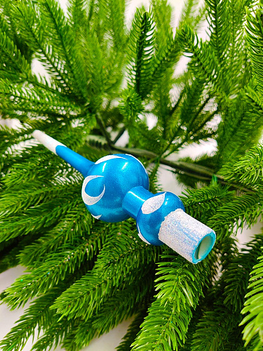 Макушка на елку 20 см голубая MakL-LBlue Макушка на елку 20 см голубая MakL-LBlue