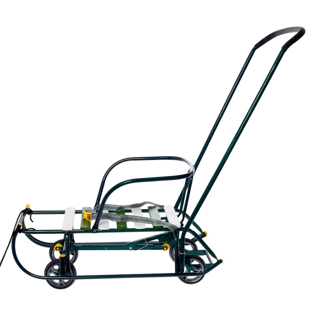 Санки с ручкой детские Тимка 6 универсал зеленый лак 5863564/Т6У/32 фото 3 Санки с ручкой детские Тимка 6 универсал зеленый лак 5863564/Т6У/32 фото 3