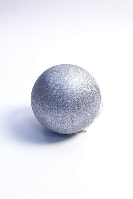 Шар 20 см 1 шт серебряный 200GP01-01S