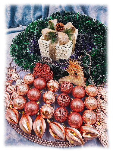 													Набор шаров  см 43 шт шампань Р-2034SH