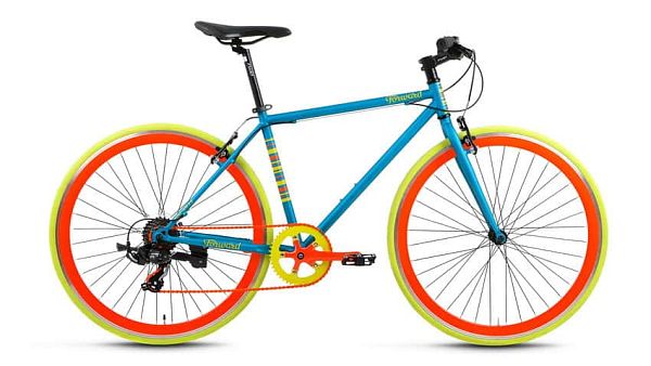 Велосипед городской FORWARD Indie Jam 2.0 28"/700c 18" 7 ск. синий глянцевый FORWARD Indie Jam 2.0 1