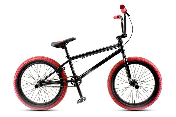 Велосипед BMX  MAXXPRO KRIT TOP 20"  черно-красный Y2022-2 2019