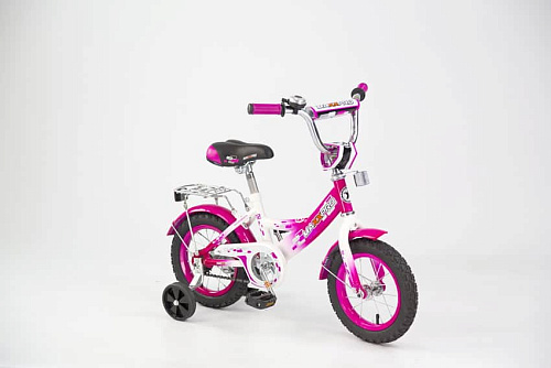 													Велосипед детский MAXXPRO MAXXPRO-N12-5 12"  бело-розовый MAXXPRO-N12-5  фото 2