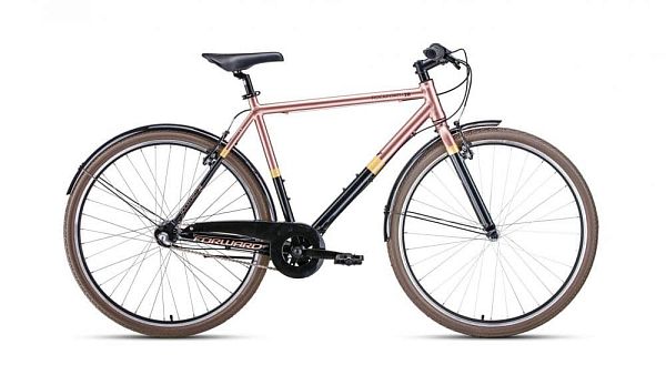 Велосипед городской дорожный FORWARD ROCKFORD 28 28"/700c 22" 3 ск. черно-коричневый RBKW0Y683004 20