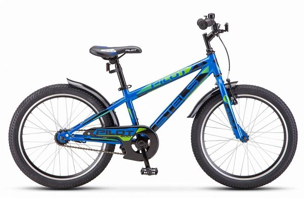 Велосипед детский  STELS Pilot 200 Gent 20" 11" синий LU080718 