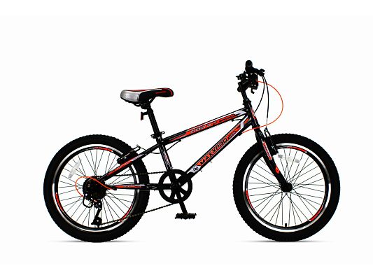Велосипед горный MAXXPRO STEELY 20 LITE 20" 11,5" 6 ск. черно-оранжевый N2000-1 2021