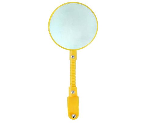 Зеркало Vinca sport Trevelor, на руль 22.2 мм,  VM-KD 09 yellow