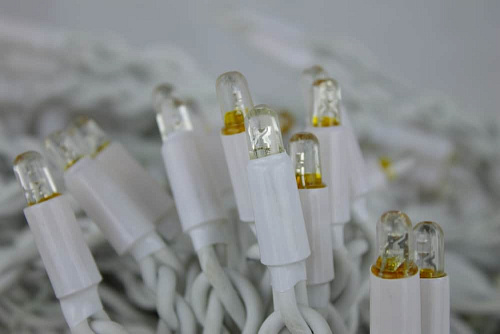													Светодиодная бахрома  м, белый теплый 40 LED FLASH эфф. и 160 LED, статичный с FLASH эффектом, прово фото 3