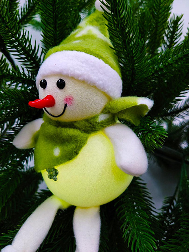 Снеговик 14 см салатовый 27010-1Green1 фото 5 Снеговик 14 см салатовый 27010-1Green1 фото 5