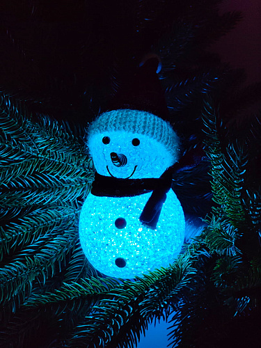 Снеговик 12 см красный 27010R1 фото 2 Снеговик 12 см красный 27010R1 фото 2