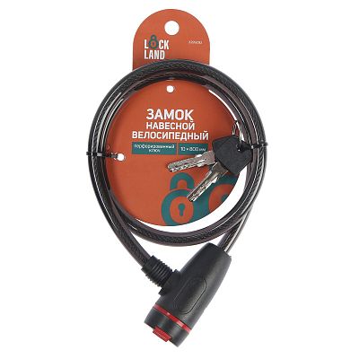 Замок с ключом LOCKLAND castle, 10x800мм, черный, перфорированный ключ 3299292 Замок с ключом LOCKLAND castle, 10x800мм, черный, перфорированный ключ 3299292