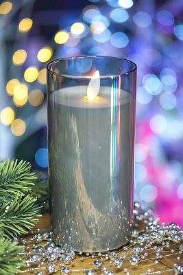 высота 15 см, диаметр 7,5 см, см   LED-36-GHY  высота 15 см, диаметр 7,5 см, см   LED-36-GHY