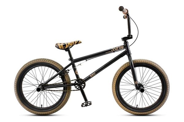 Велосипед BMX MAXXPRO KRIT TOP 20"  1 ск. черно-коричневый Y2022-4 2019