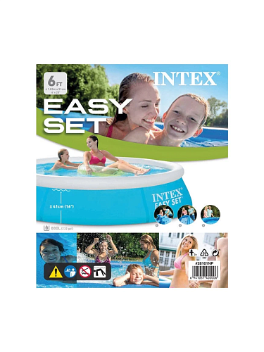 Бассейн детский надувной Intex Fast Set 183x51 см, арт. 28101 фото 7 Бассейн детский надувной Intex Fast Set 183x51 см, арт. 28101 фото 7