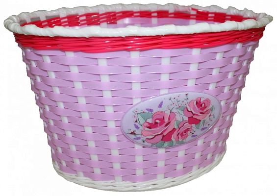 Велокорзина передняя Vinca sport Роза детская розовая P 10 Rose