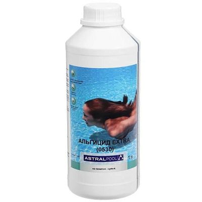 Альгицид концентрированный ASTRALPOOL Extra непенящийся 0530 1 л. Жидкий 11422 Альгицид концентрированный ASTRALPOOL Extra непенящийся 0530 1 л. Жидкий 11422