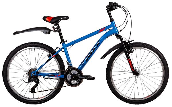 Велосипед горный Foxx Aztec 24" 12" 18 ск. синий 24SHV.AZTEC.12BL2 2022