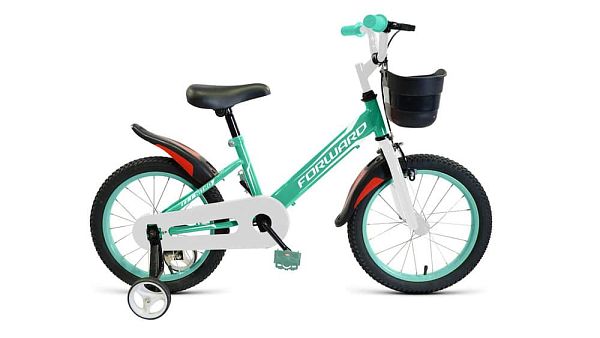 Велосипед детский FORWARD Nitro 16 16"  бирюзовый  2019