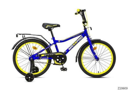 													Велосипед детский MAXXPRO ONIX 20"  матовый сине-желтый ONIX-20-5 (19) 