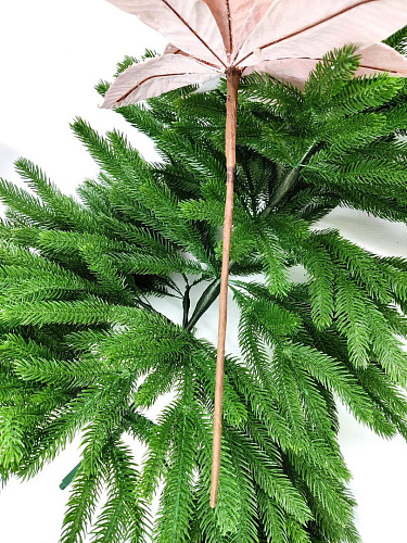 													Цветок розовое золото d 30 см 99223002rosegold фото 4