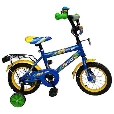 Велосипед детский  Навигатор Buddy HB тип 18" 10,5" сине-желтый ВН18083 