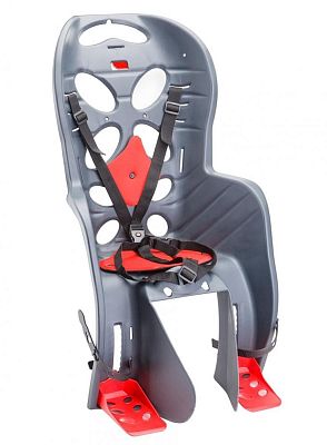 Велокресло заднее на багажник Vinca sport серо-красный HTP 111 Fraach 00006846 Велокресло заднее на багажник Vinca sport серо-красный HTP 111 Fraach 00006846
