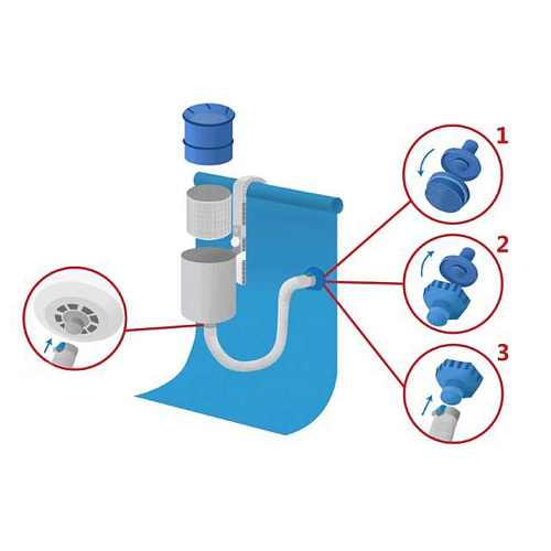 													Скиммер для чистки бассейна INTEX 28000 фото 5